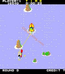 une photo d'Ã©cran de Water Ski sur Arcade